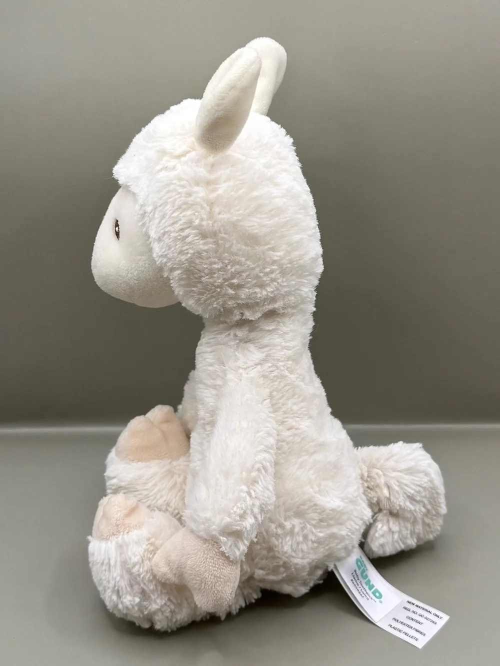 GUND Baby Toothpick Llama Cream Baby Lovey Soother Plush Stuffed Animal